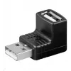 Microconnect USBAMAFA kabeladapter USB-A zwart