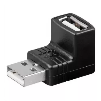 Microconnect USBAMAFA kabeladapter USB-A zwart