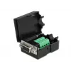 Draadverbinder DeLOCK 66265 Sub-D 9 10-polige klemmenstrook zwart