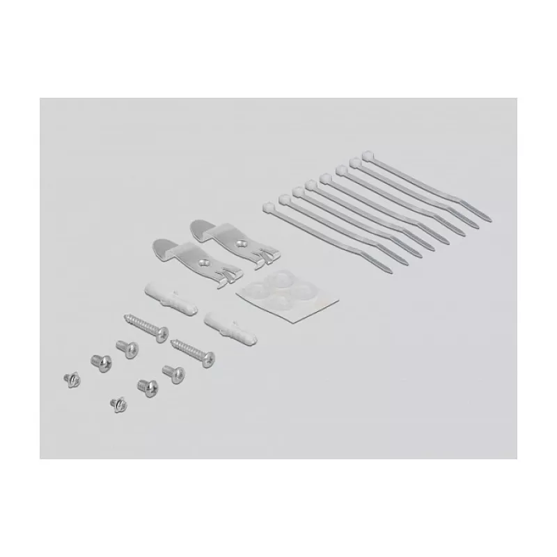Keystone-patchpaneel DeLOCK 43412 8 poorten grijs