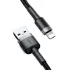 Baseus Cafule USB Lightning kabel 2A 3m (zwart+grijs)