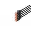Netwerkkabel Digitus CAT 6 S/FTP RJ-45 10 m zwart