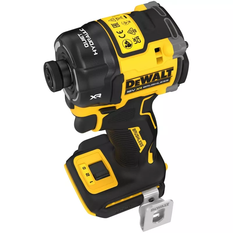 Schroevendraaier DeWalt DCF870NT-XJ, 18V Li-Ion, 56 N·m, 1/4 inch boorkop, pistoolgreep, 100 mm lengte