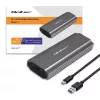 Behuizing | kies voor NV2271 voor M.2 SSD | SATA | NVMe | USB-C | 2TB