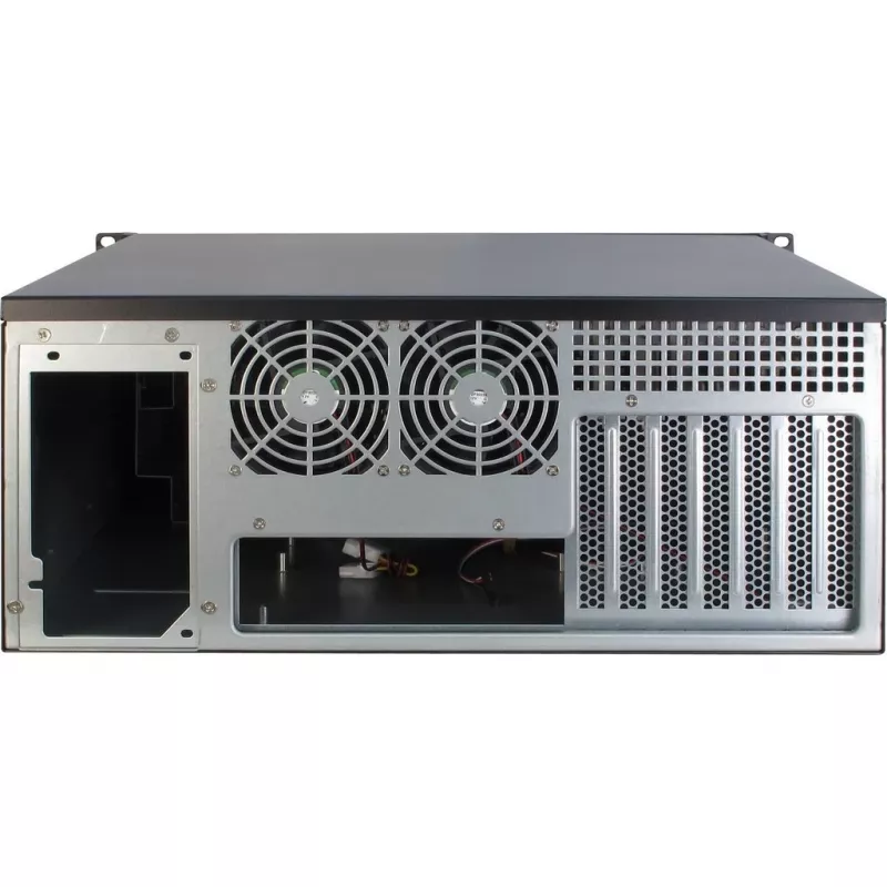 Serverbehuizing Inter-Tech 4U-4098-S rack zwart
