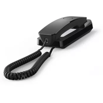 Analoge telefoon Gigaset DESK 200 zwart bedrade hoorn 10 vermeldingen
