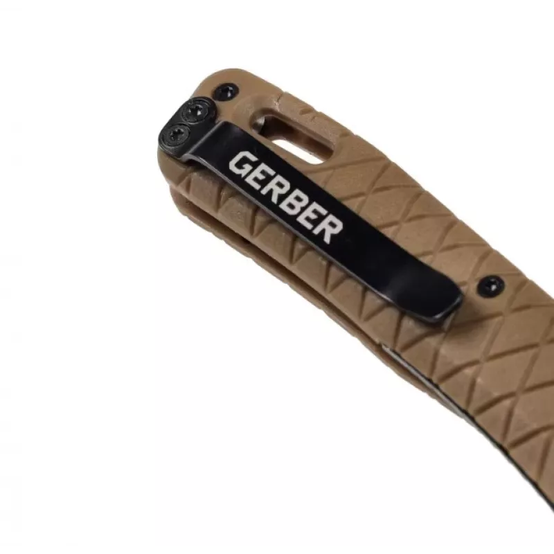 Gerber Zilch - coyote zakmes voor buiten