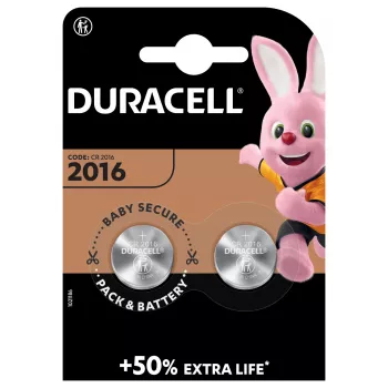 Duracell 2016 wegwerpbatterij CR2016 lithium