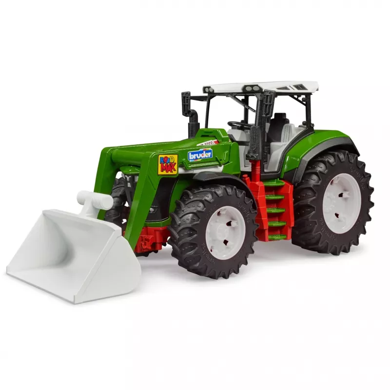 BRUDER tractor met voorlader model BR-03451 – robuuste speelgoedtractor met beweegbare lader