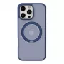 Beschermhoesje Torras Ostand Pro voor iPhone 16 Pro, blauw, slank design