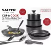 Pannenset Salter BW12055IS 14-delig roestvrijstalen keukengerei