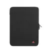 RIVACASE Antishock 5221 MacBook 13 sleeve, verticaal, zwart, dubbele rits