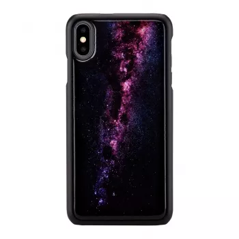 Telefoonhoesje iKins voor iPhone XS Max — milky way zwart