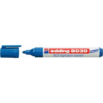 Permanentmarker Edding 8030 NLS high-tech bulletpunt blauw