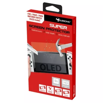 Subsonic Super Screen Protector gehard glas voor Nintendo Switch OLED