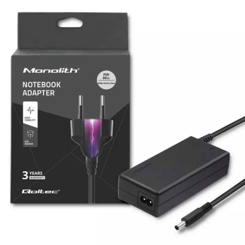 Voeding voor Dell 65W | 19,5V | 3,34A | 4,5 * 3,0 + pin