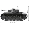 Bouwset Cobi Panzerkampfwagen II Ausf. F – 813 onderdelen, zwart, leeftijd 9+