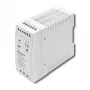 Qoltec DIN-rail voeding | 60W | 12V | 5A | wit | slank