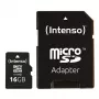 GEHEUGEN MICRO SDHC 16GB C10/W/ADAPTER 3413470 INTENSO