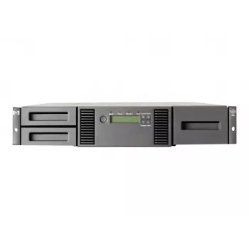 Hewlett Packard Enterprise HPE StorageWorks MSL2024 – tapebibliotheek – LTO Ultrium – maximaal aantal drives: 2 – rack – rackmontabel – 2U – barcodelezer – voor ProLiant DL120