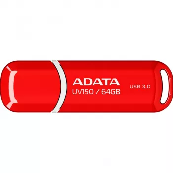 USB-stick ADATA DashDrive UV150 64 GB, USB Type-A 3.2 Gen 1, rood, kapdesign