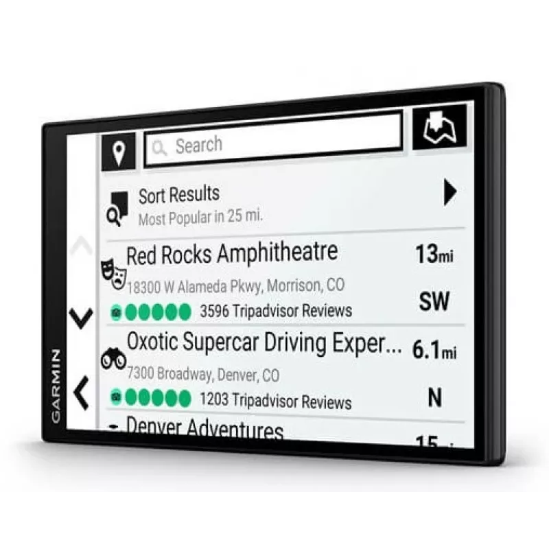 Garmin DriveSmart 76 autonavigatiesysteem, vast, 17,8 cm (7") TFT-touchscreen, 239,6 g, zwart (EU MT-D)
