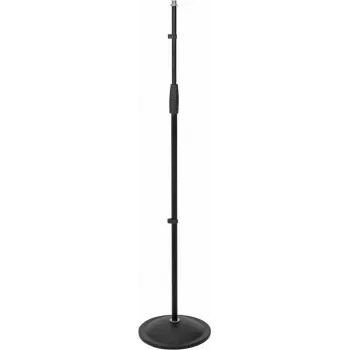 Microfoonstatief Omnitronic in hoogte verstelbaar 85–157 cm, statiefvoet, model 6000580P