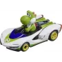 Slotcar CARRERA GO!!! Nintendo Mario Kart P-Wing Yoshi schaal 1:43