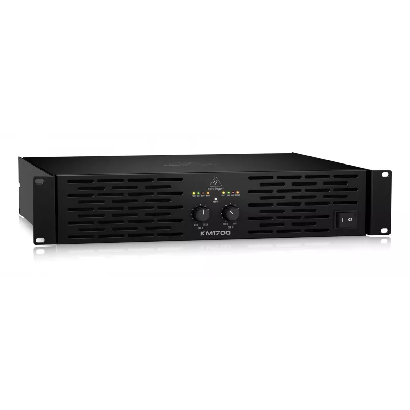 Behringer KM1700 audioversterker performance/podium zwart