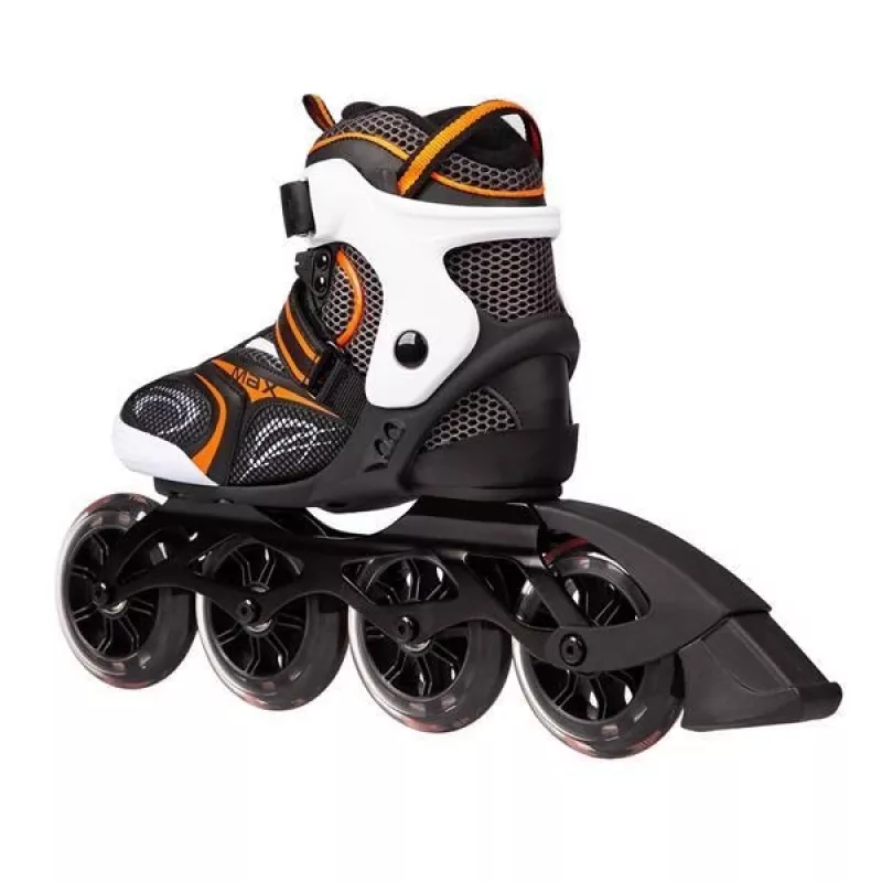 Inline skates Nils Extreme NA1060S ZWART-ORANJE maat 40
