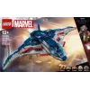 LEGO Marvel Super Heroes 76325 Avengers: Age of Ultron Quinjet bouwset, 1131 stuks, 5 minifiguren, 12+