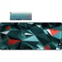 Toetsenbord Sharkoon SKILLER SGK50 S3 Design Bundle D1 grijs-groen rood — bedraad gaming-toetsenbord, compacte layout