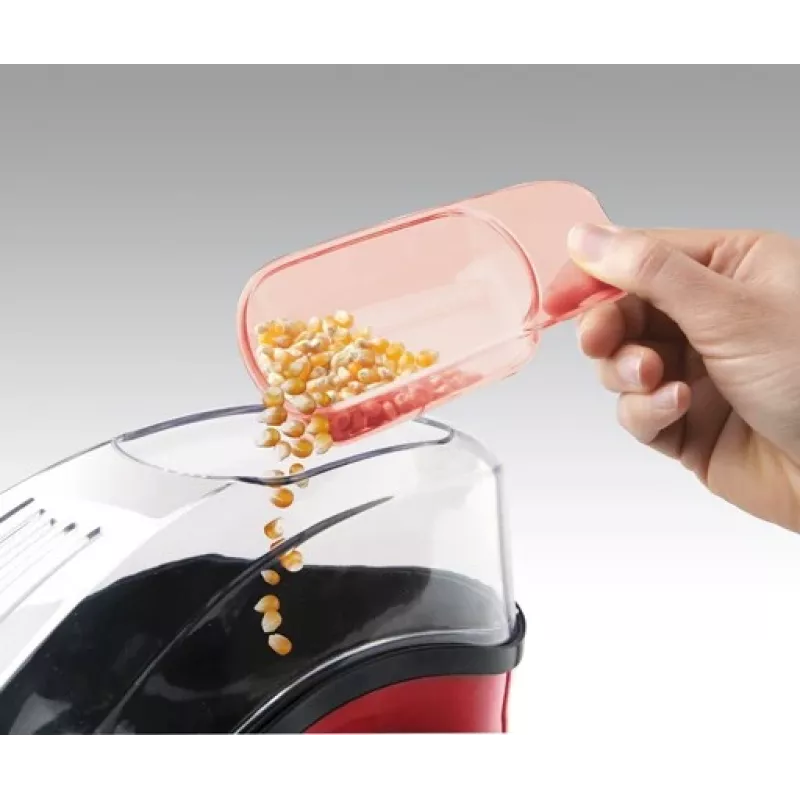 Popcornmachine Taurus 968375000 S7600343 — 1100 W, transparante deksel, 3 min. bereidingstijd