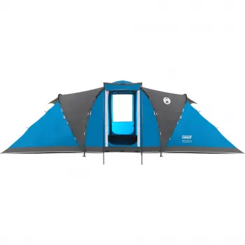Tent COLEMAN Spruce Falls 6 (2025) — tunneltent, 6-persoons, blauw/grijs