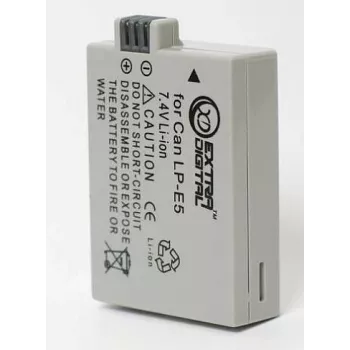 Extra Digital LP-E5 batterij 7,2V 1800mAh voor Canon camera's
