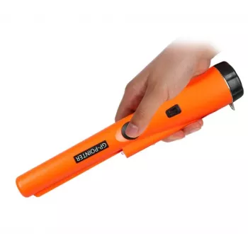 Handmetaaldetector Extralink GP-Pointer SA-980 oranje — pinpointer-sonde voor het opsporen van kleine metalen voorwerpen