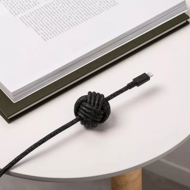 Native Union Night Cable USB-C-naar-Lightning-kabel, 3 m, Kraft (NCABLE-CL-KFT-NP)
