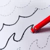 Montessori pen schrijfschool leerset met 18 borden