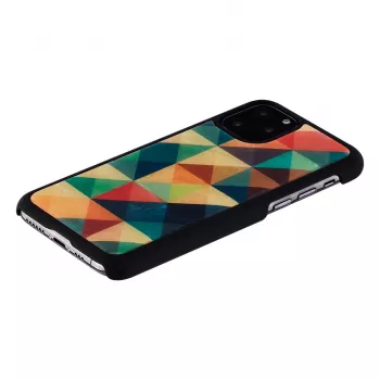 Smartphonehoesje iKins voor iPhone 11 Pro – beschermhoes Mosaic zwart