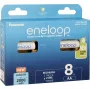 Accu's PANASONIC ENELOOP AA 2000 mAh 8 stuks (BK-3MCDE/8HH)