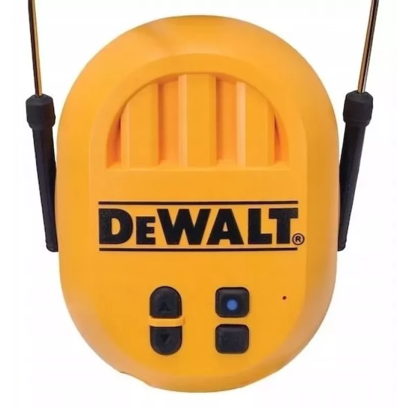 Dewalt DPG17-BX gehoorbescherming met Bluetooth zwart, geel