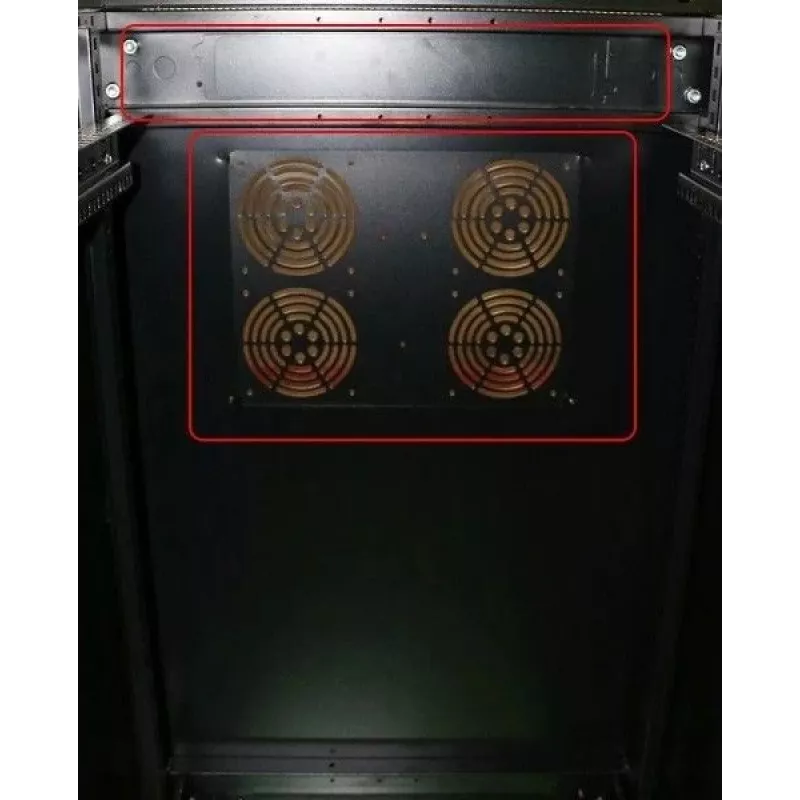 Extralink EX.11366 rack-kast 27U vrijstaande kast zwart