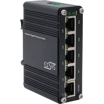 Ethernet-switch Exsys EX-62020 — 5-poorts 10/100/1000Tx Gigabit unmanaged switch