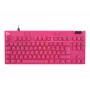 Gaming-toetsenbord Logitech G 920-013249 USB AZERTY French roze tenkeyless