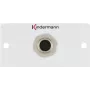 Stopcontact Kindermann 7444000417 6,35 mm aluminium