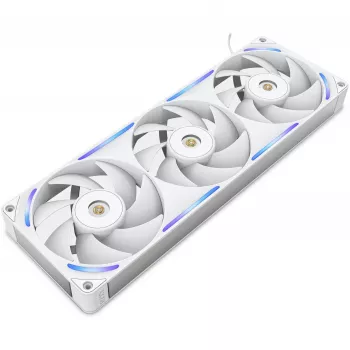 Computergehäuselüfter NZXT F360X 120 mm wit, 360×30×120 mm
