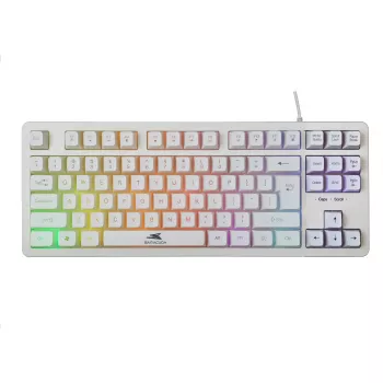 Mechanisch toetsenbord Baracuda Krill White KRILL-W — compacte layout, USB-aansluiting