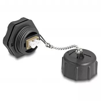 DeLOCK glasvezelaansluiting LC duplex naar LC duplex multimode IP68