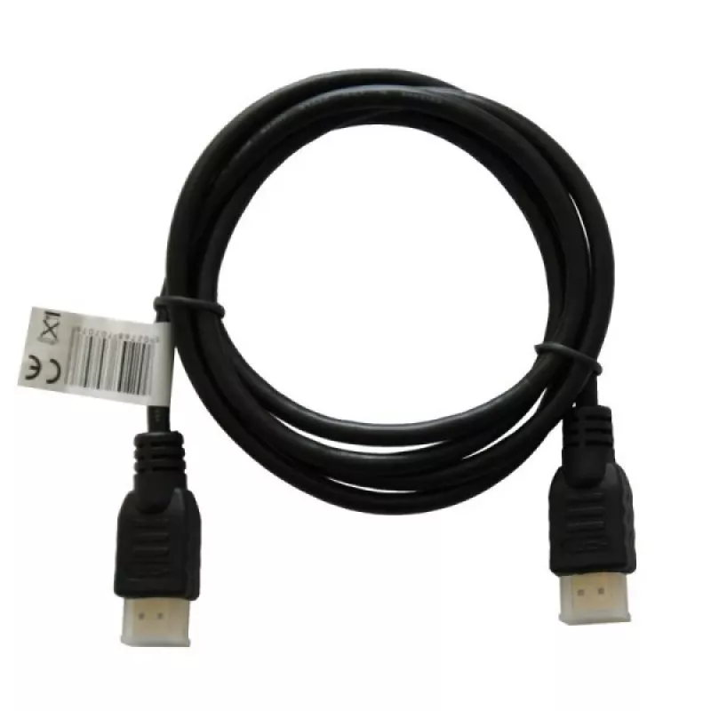 Savio CL-05 HDMI-kabel met Ethernet, HDMI A male–male, 2 m, zwart