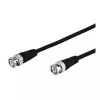 Wentronic Goobay BNC-verbindingskabel, zwart, 1 m - BNC-stekker > BNC-stekker (50272)